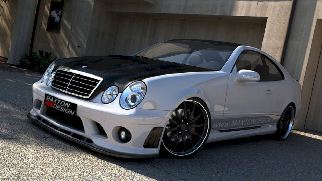 FRONT SPLITTER MERCEDES CLK W208 (FOR ME-CLK-208-AMG204-F1 BUMPER)