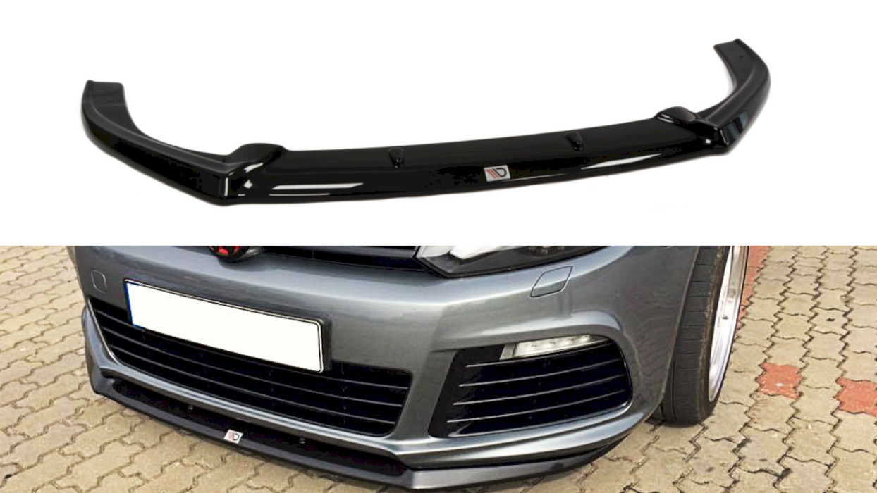 FRONT SPLITTER VW GOLF VI R CUPRA LOOK