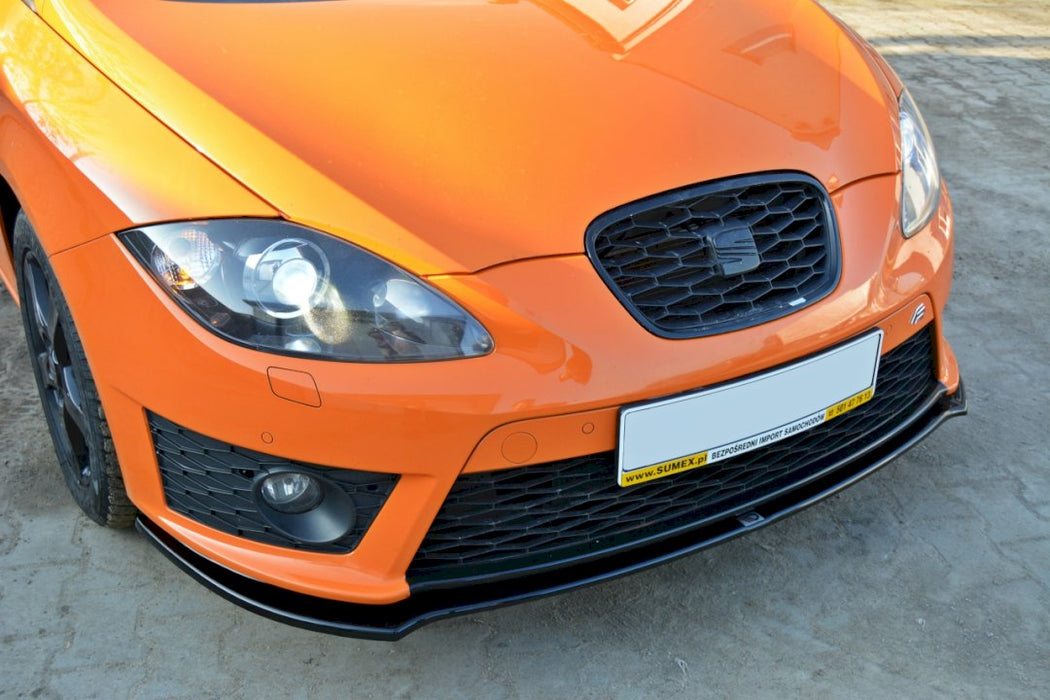 FRONT SPLITTER V.2 SEAT LEON MK2 CUPRA / FR (FACELIFT)