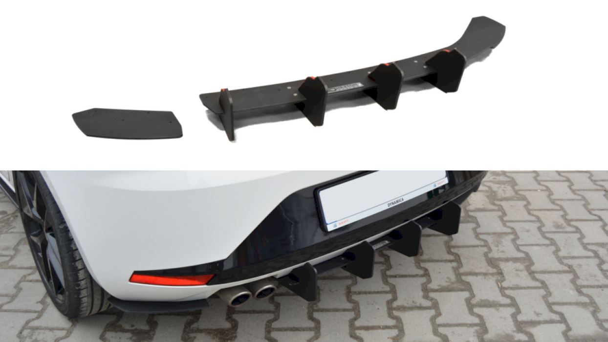 REAR DIFFUSER SEAT LEON MK3 FR HATCHBACK (2012-2016)