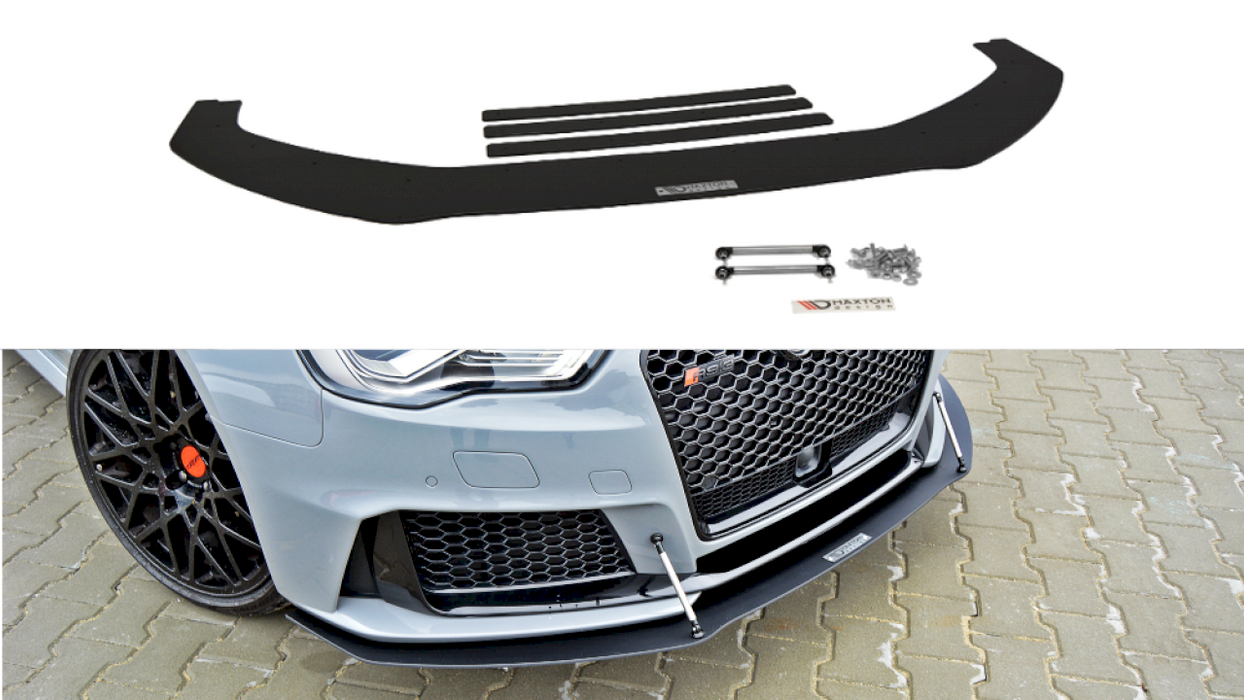 FRONT RACING SPLITTER AUDI RS3 8VA SPORTBACK PRE-FACELIFT