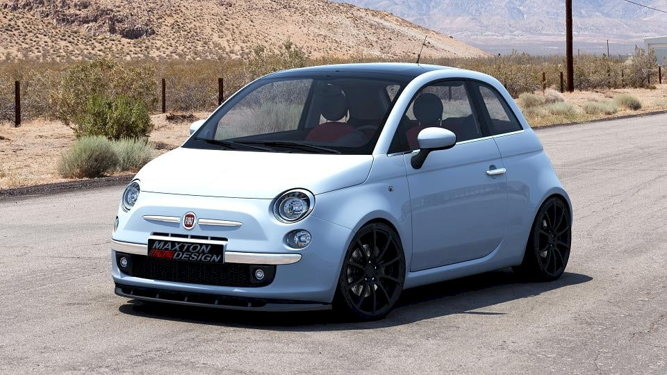 FRONT SPLITTER V.1 FIAT 500 PRE-FACELIFT (2007-2014)