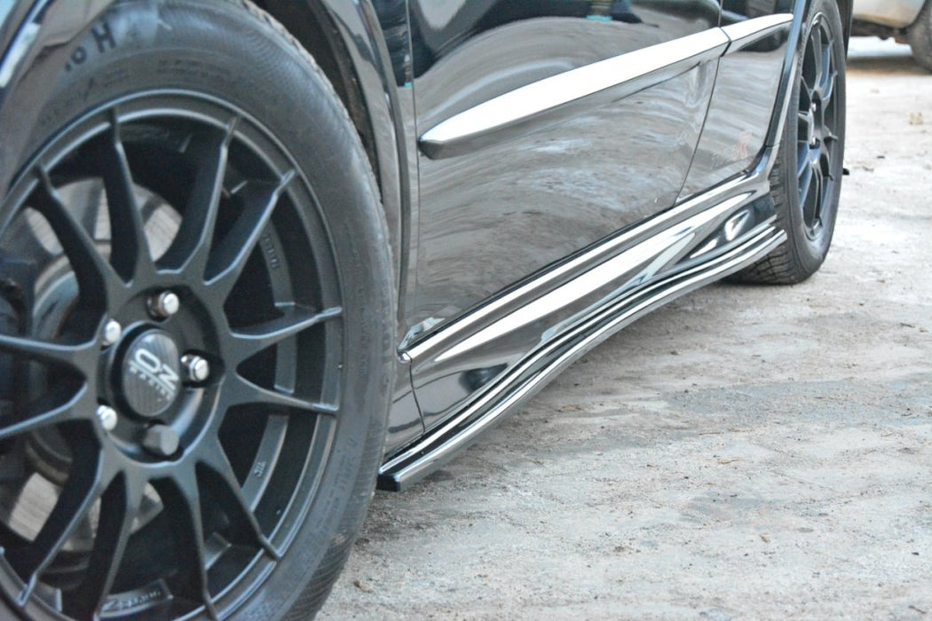 SIDE SKIRTS DIFFUSERS HONDA CIVIC VIII TYPE S/R