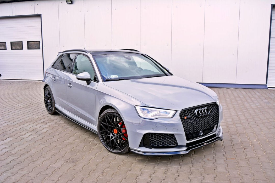 FRONT SPLITTER V.1 AUDI RS3 8VA SPORTBACK PRE-FACELIFT (2015-2016)