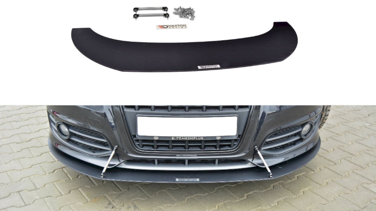 FRONT RACING SPLITTER AUDI S3 8P (FACELIFT MODEL) 2009-2013