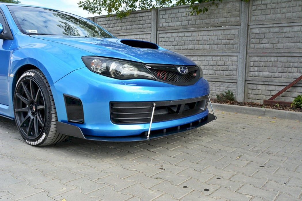 FRONT RACING SPLITTER SUBARU IMPREZA WRX STI 2009-2011