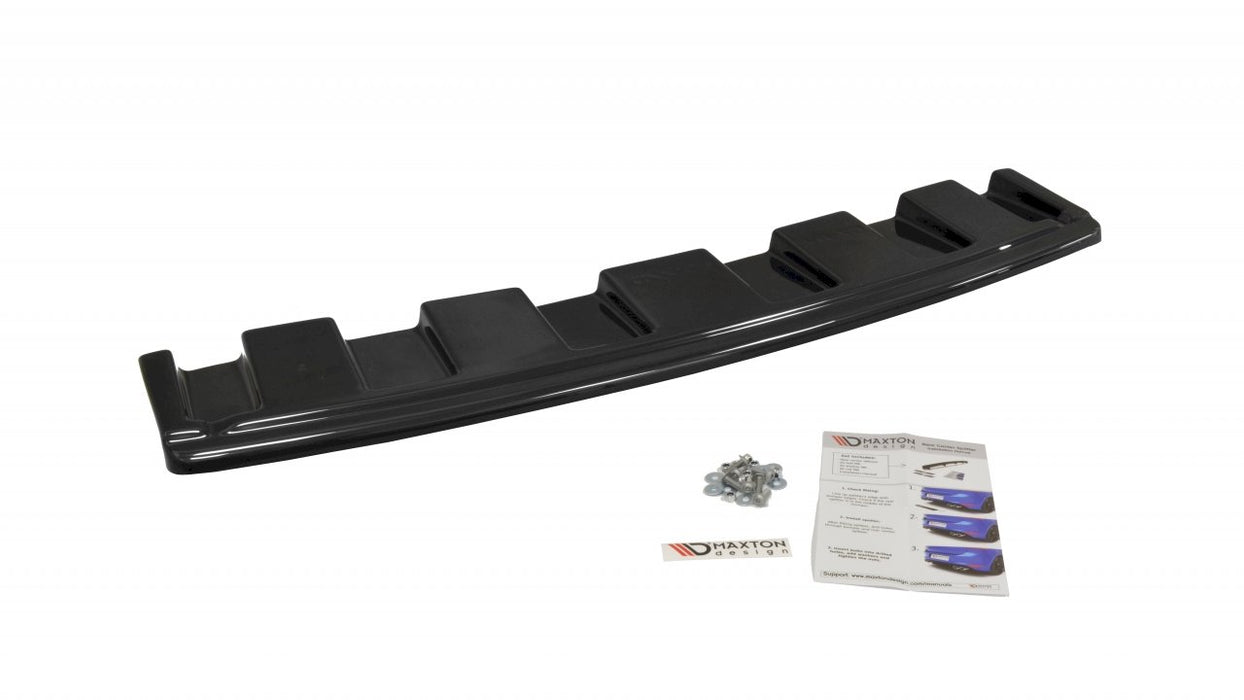 CENTRAL REAR SPLITTER AUDI S6 C7 AVANT (WITHOUT VERTICAL BARS)