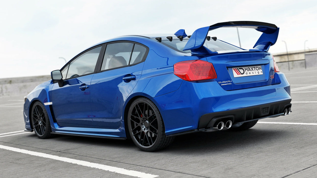 REAR SIDE SPLITTERS SUBARU WRX STI