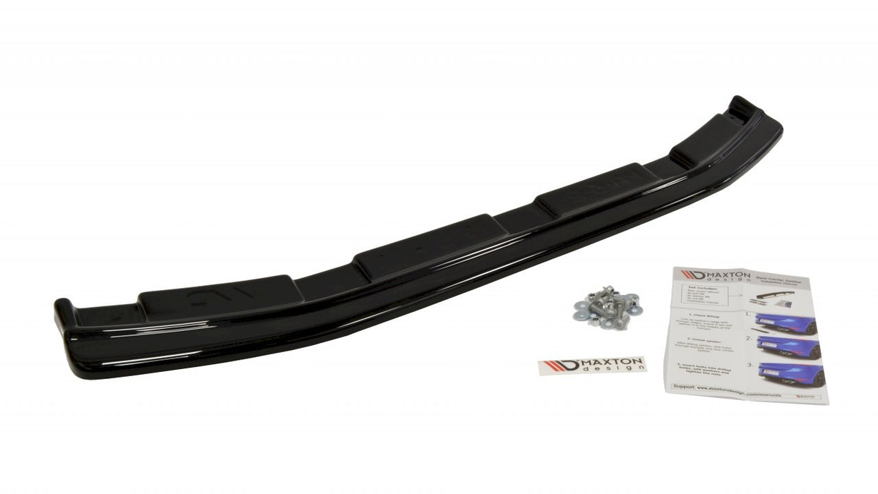 CENTRAL REAR SPLITTER MAZDA 3 MK2 MPS (WITHOUT VERTICAL BARS)