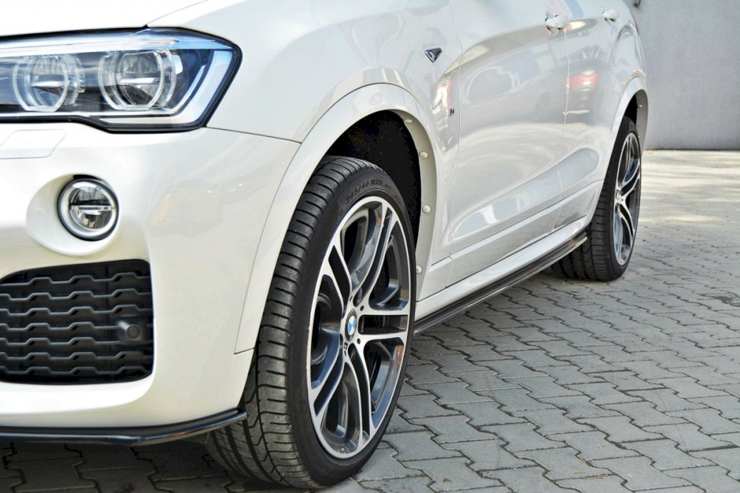 SIDE SKIRTS DIFFUSERS BMW X4 M-PACK