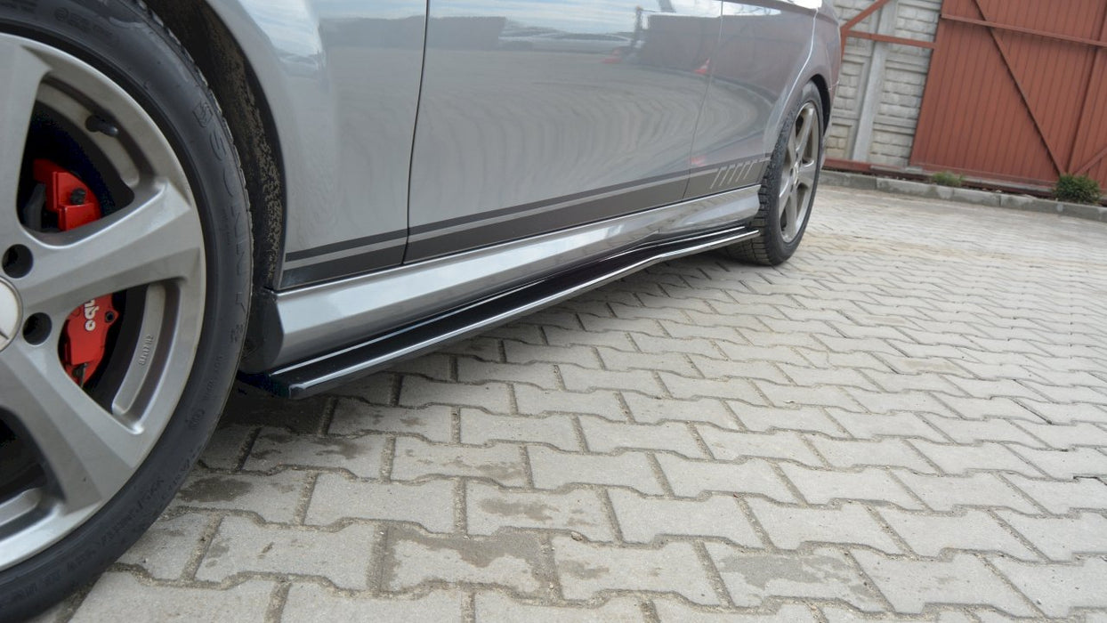 SIDE SKIRTS DIFFUSERS MERCEDES C W204 AMG-LINE (PREFACE)