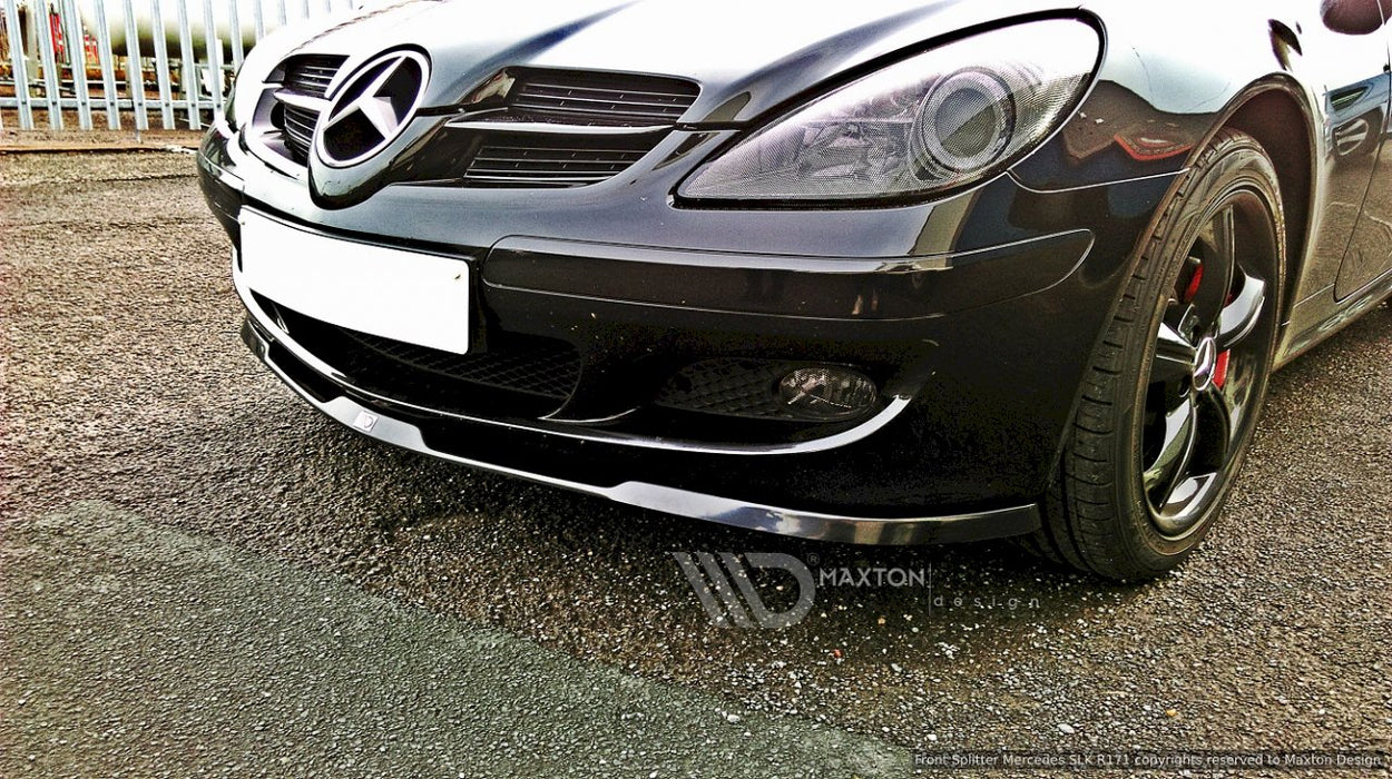 FRONT SPLITTER MERCEDES SLK R171 STANDARD BUMPER