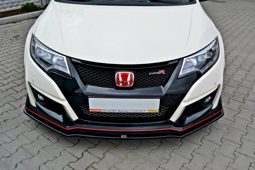 FRONT SPLITTER V.1 HONDA CIVIC IX TYPE R (2015-2017)