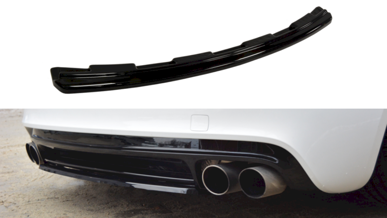 CENTRAL REAR SPLITTER AUDI TT S 8J (WITHOUT VERTICAL BARS) (2008-13)