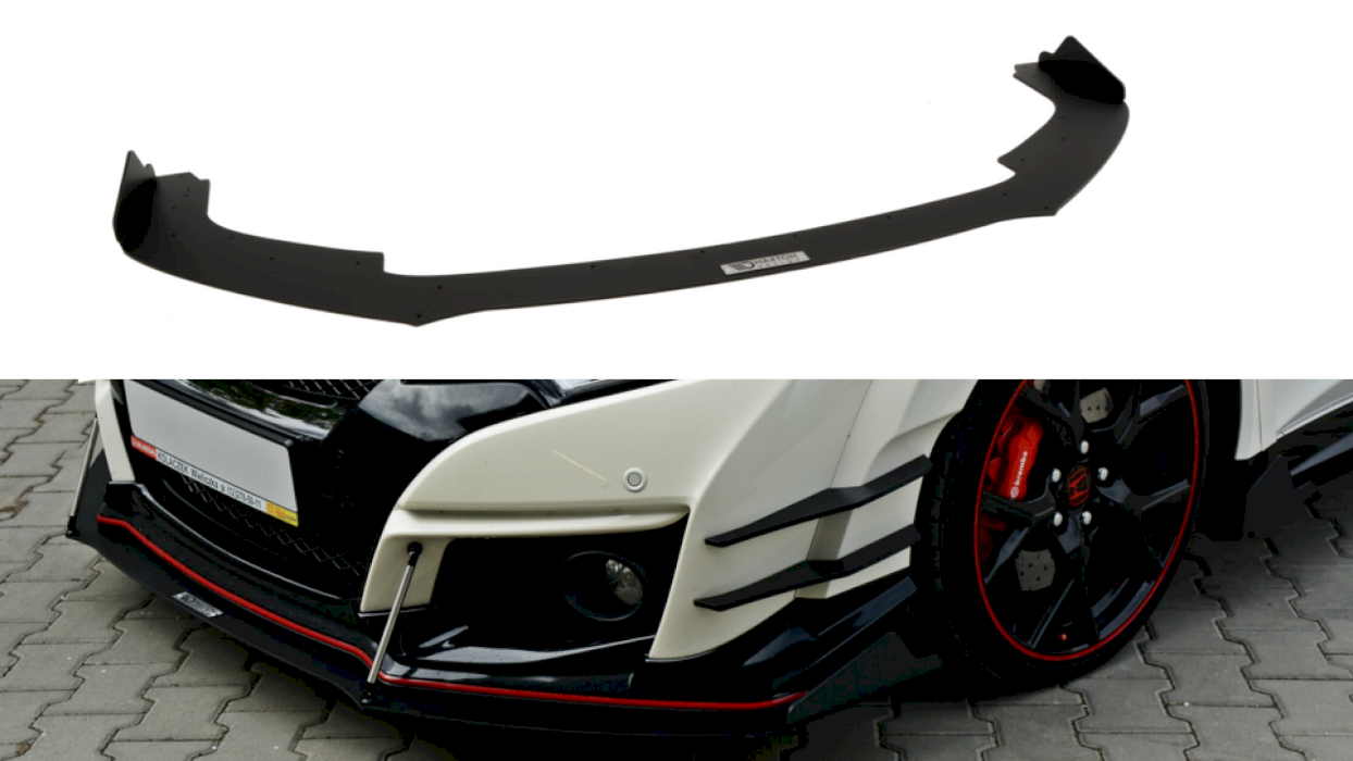 FRONT RACING SPLITTER V.2 HONDA CIVIC IX TYPE R (2015-2017)