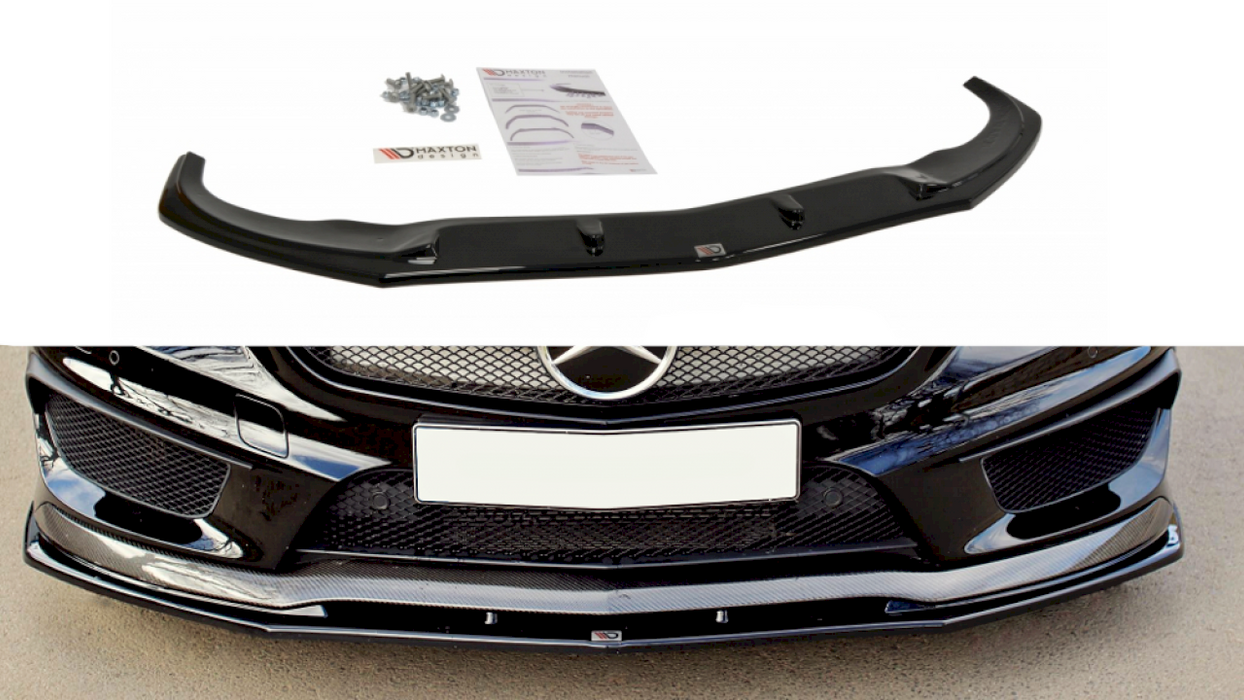 FRONT SPLITTER V.2 MERCEDES CLA 45 AMG C117 (PRE-FACELIFT)