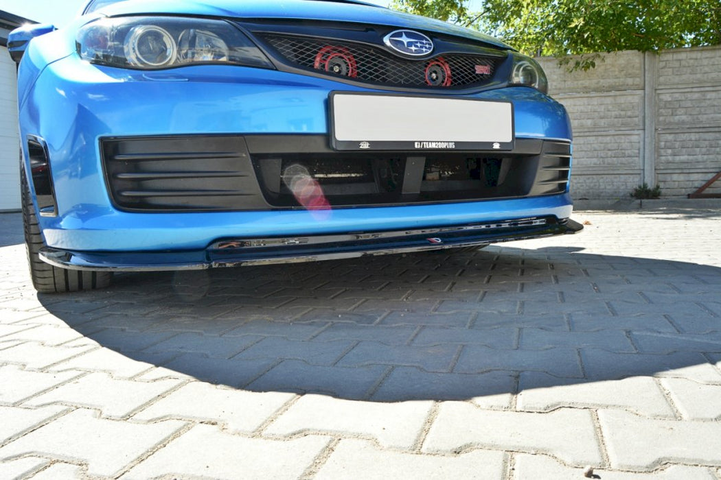 FRONT SPLITTER V.2 SUBARU IMPREZA WRX STI 2009-2011