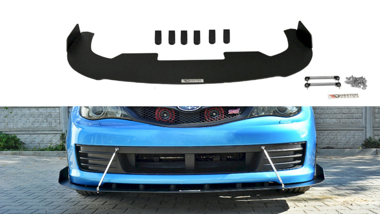 FRONT RACING SPLITTER SUBARU IMPREZA WRX STI 2009-2011