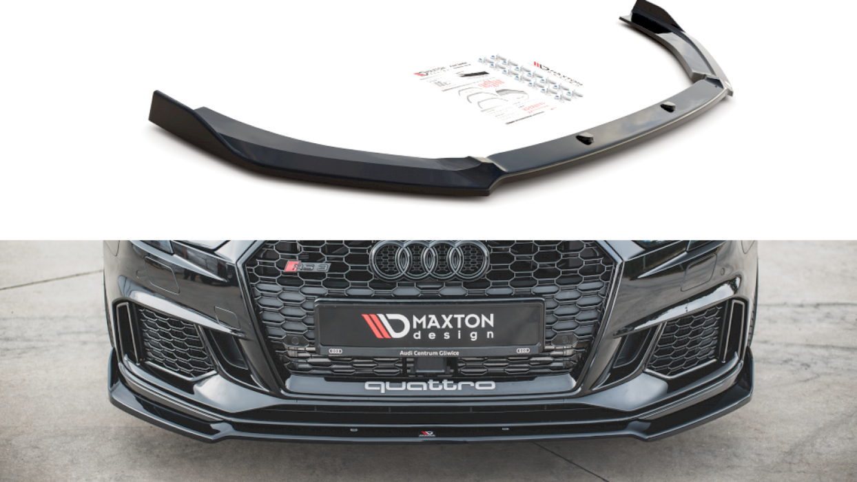 FRONT SPLITTER V.3 AUDI RS3 8V FACELIFT (2017-UP)