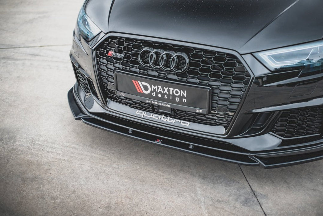 FRONT SPLITTER V.4 AUDI (RS3 8V FACELIFT (2017-UP)