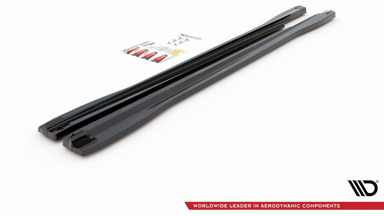 SIDE SKIRTS DIFFUSERS AUDI RSQ3 / Q3 S-LINE (F3) (2019-UP)