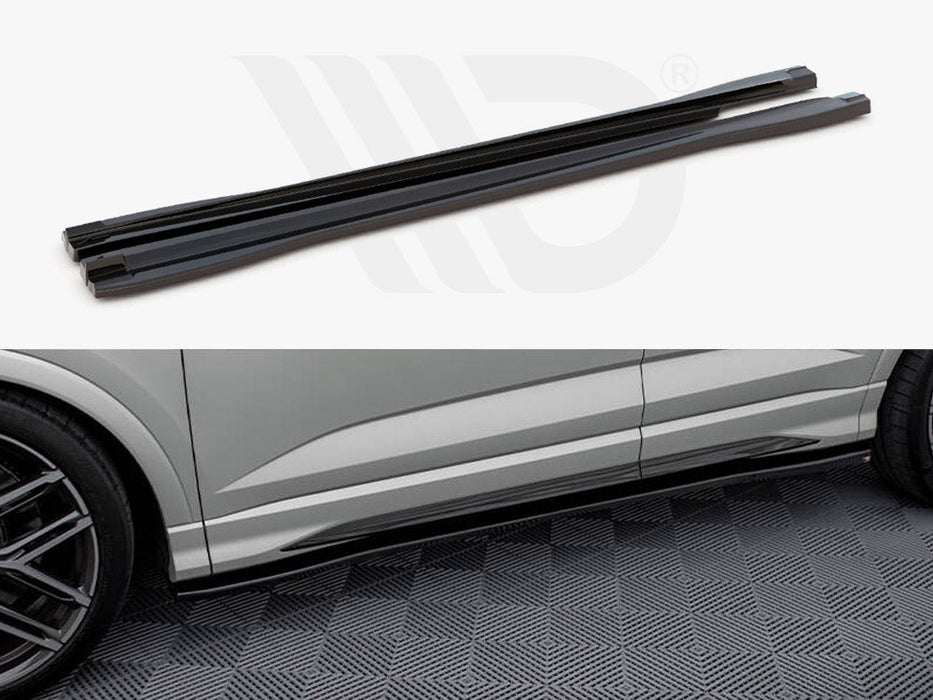 SIDE SKIRTS DIFFUSERS AUDI RSQ3 / Q3 S-LINE (F3) (2019-UP)