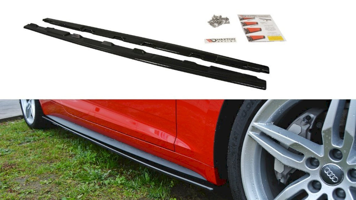 SIDE SKIRTS SPLITTERS AUDI A5 F5 S-LINE COUPE (2016 - UP)