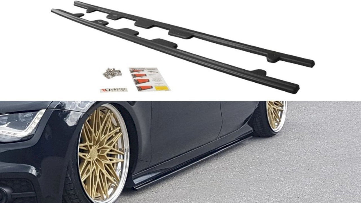 SIDE SKIRTS DIFFUSERS AUDI S7 / A7 S-LINE C7
