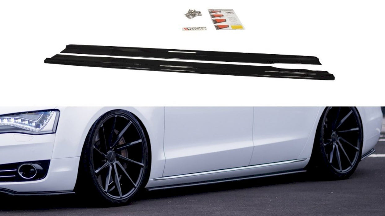 SIDE SKIRTS DIFFUSERS AUDI A8 D4 (2009- 2013)