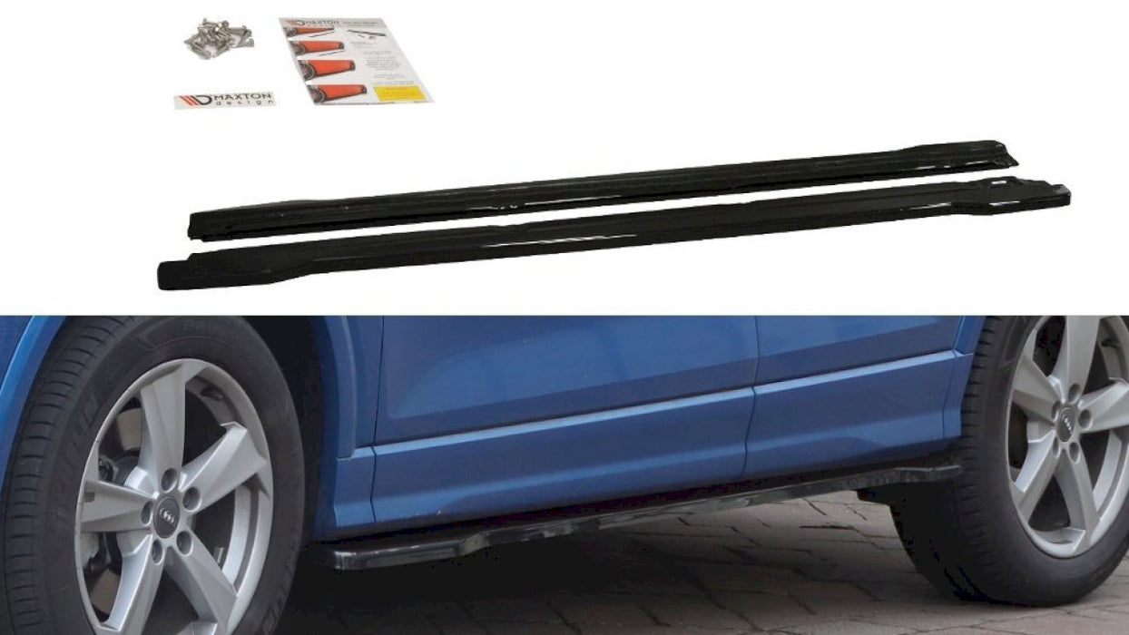 SIDE SKIRTS SPLITTERS AUDI Q2 MK1 SPORT 2016 - ONWARDS