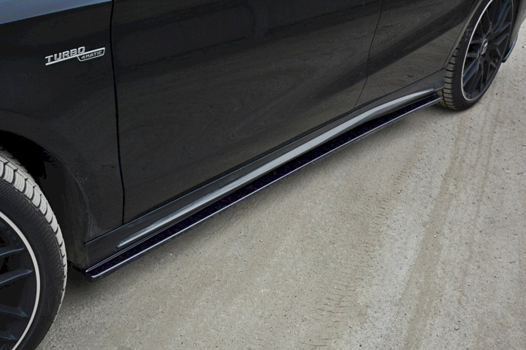 SIDE SKIRTS DIFFUSERS MERCEDES CLA 45 AMG C117 (FACELIFT) (2017-UP) & A W176 AMG FACELIFT (2015-2018)