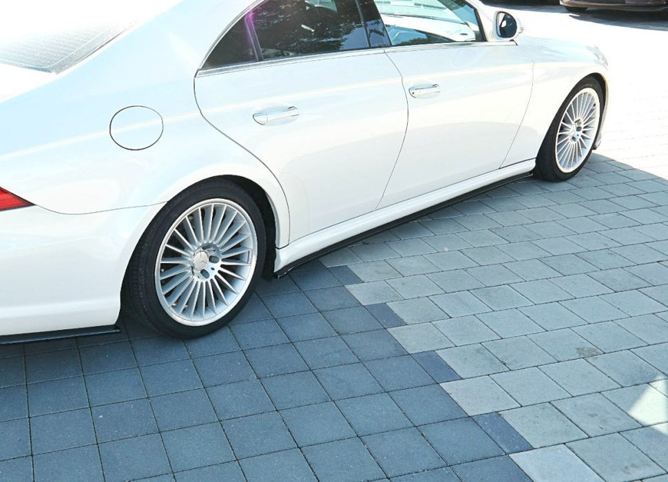 SIDE SKIRTS DIFFUSERS MERCEDES CLS C219 55AMG (2004-2006)