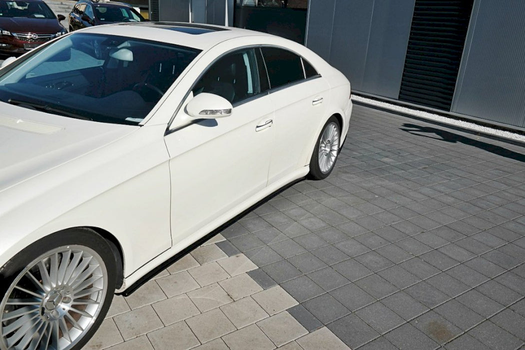 SIDE SKIRTS DIFFUSERS MERCEDES CLS C219 55AMG (2004-2006)