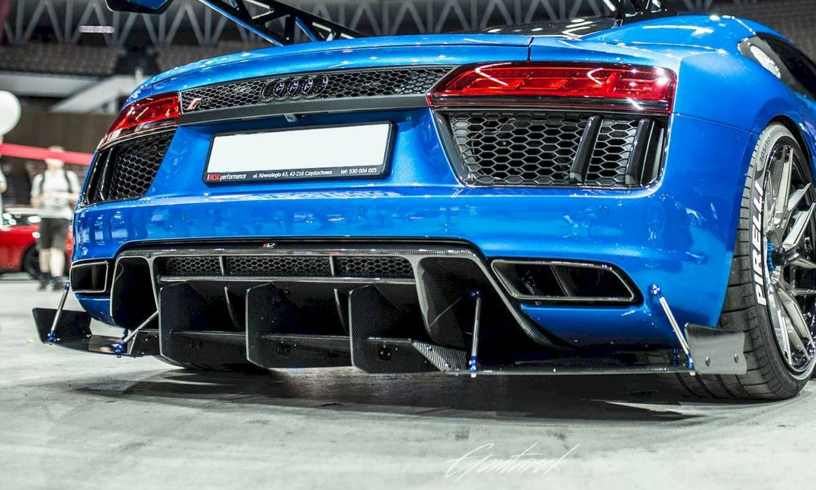 REAR DIFFUSER AUDI R8 MK2 (2015 -UP)