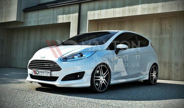 Maxton Design - Front Bumper Spoiler Ford Fiesta MK7 Facelift