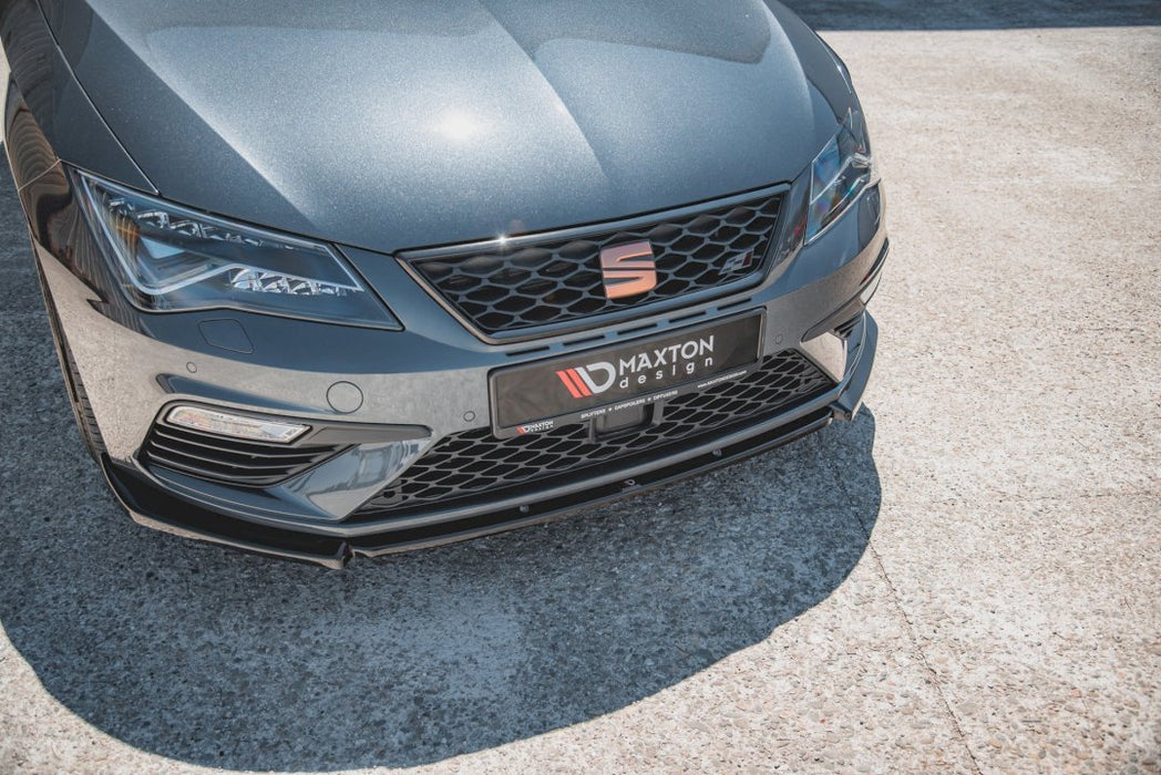 FRONT SPLITTER V6 SEAT LEON CUPRA/ FR MK3 FACELIFT (2017-2019)