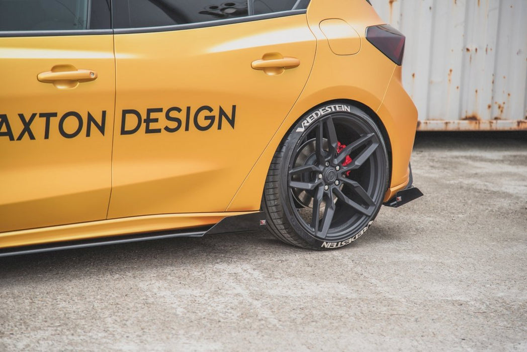 MAXTON RACING SIDE SKIRT SPLITTERS (+FLAPS) FORD FOCUS MK4 ST/ MK4 ST LINE (2019-)