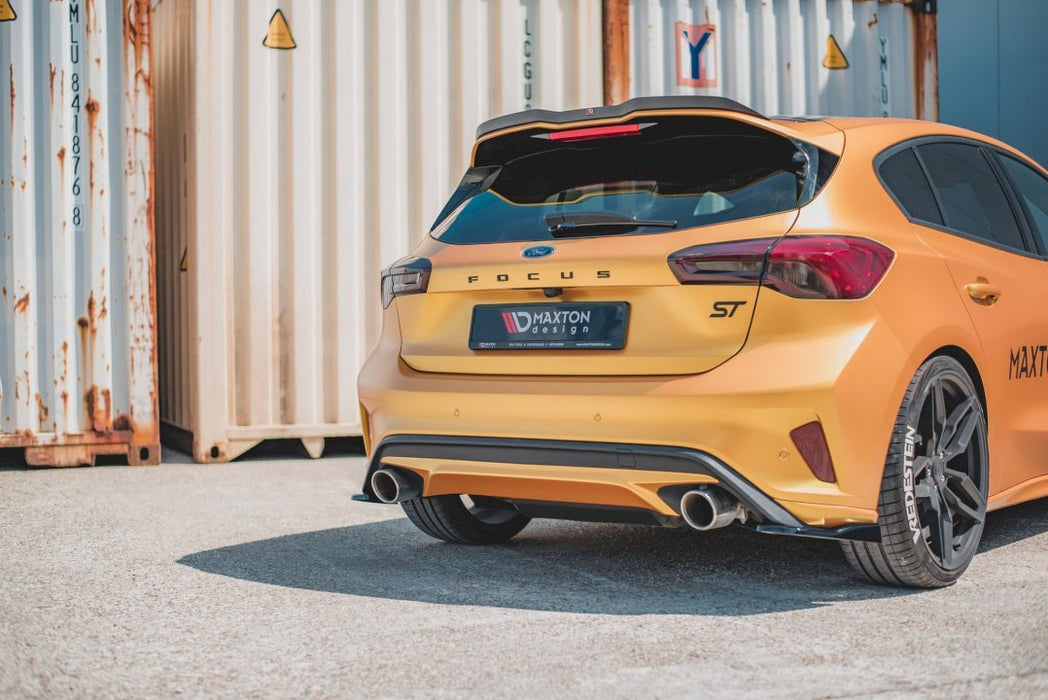 MAXTON DESIGN REAR SIDE SPLITTERS V2 FORD FOCUS MK4 ST (2019-)