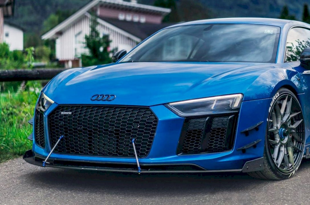 FRONT RACING SPLITTER AUDI R8 MK2 (2015 - UP)