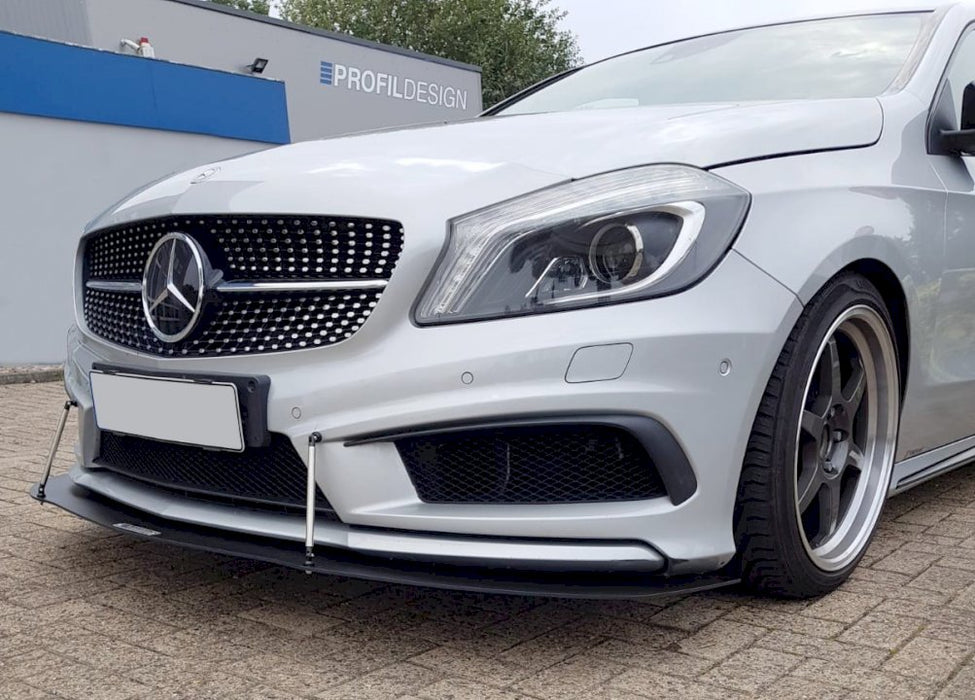 FRONT RACING SPLITTER MERCEDES A W176 AMG-LINE (2012-2015)