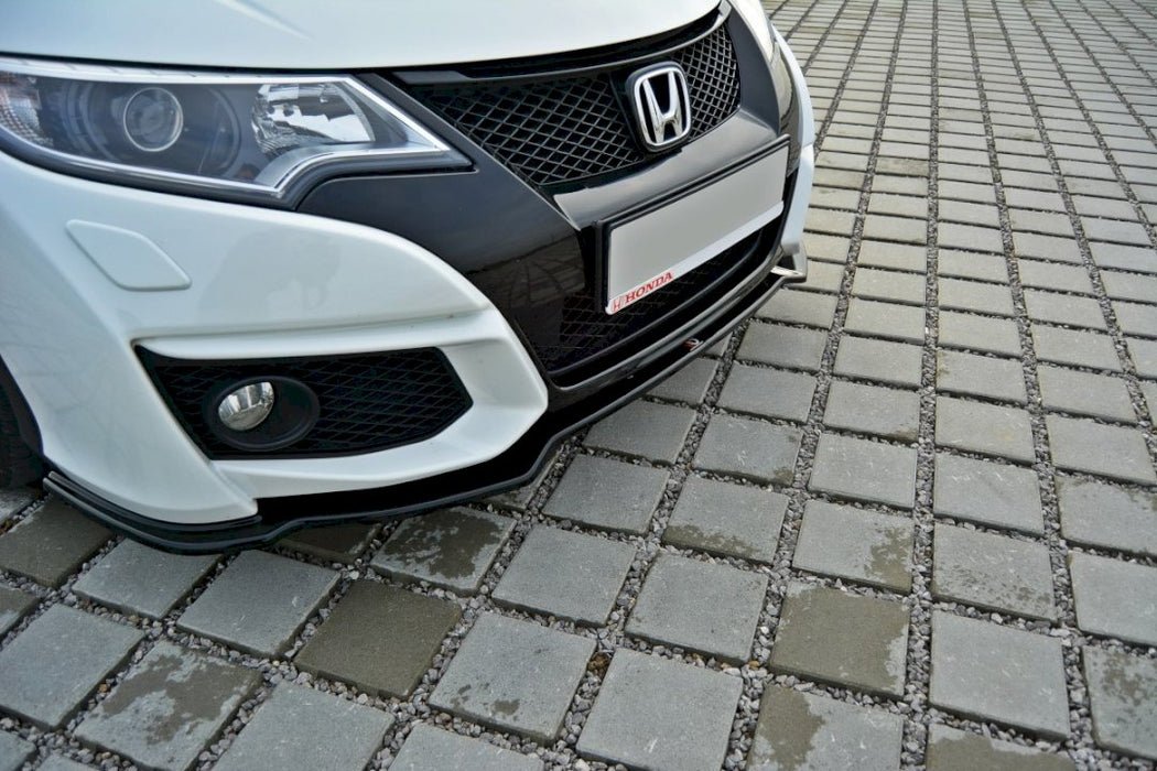 FRONT SPLITTER HONDA CIVIC MK9 FACELIFT 2014-2017