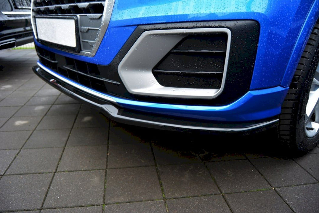 FRONT SPLITTER V.1 AUDI Q2 MK1 SPORT 2016 - ONWARDS