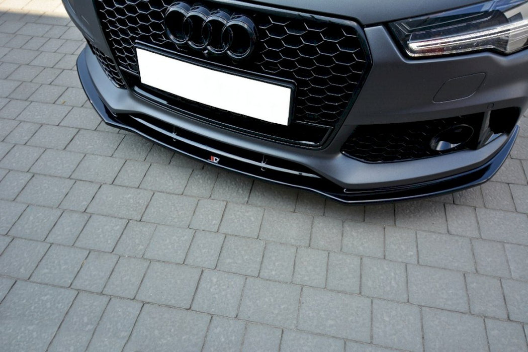 FRONT SPLITTER V.1 AUDI RS7 FACELIFT (2014-2017)