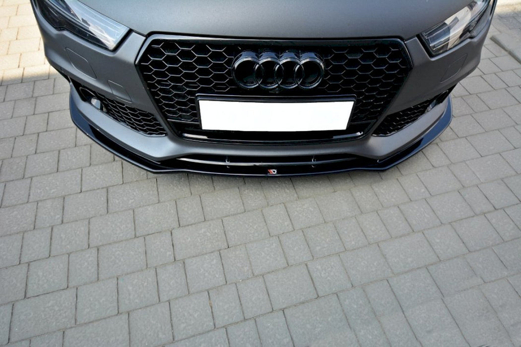 FRONT SPLITTER V.1 AUDI RS7 FACELIFT (2014-2017)