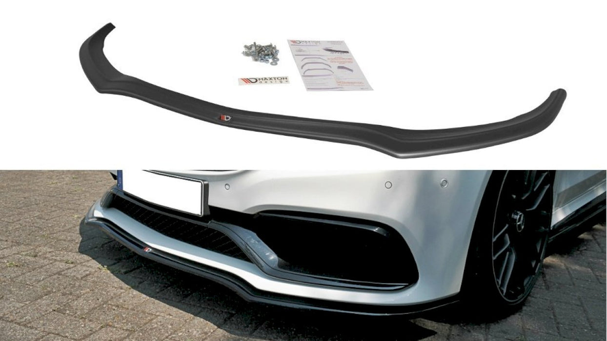 FRONT SPLITTER V.1 MERCEDES C 205 63 AMG COUPE (2016-2018)