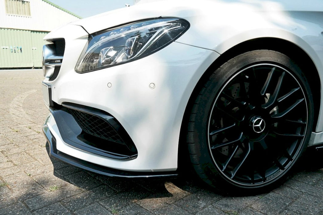 FRONT SPLITTER V.1 MERCEDES C 205 63 AMG COUPE (2016-2018)