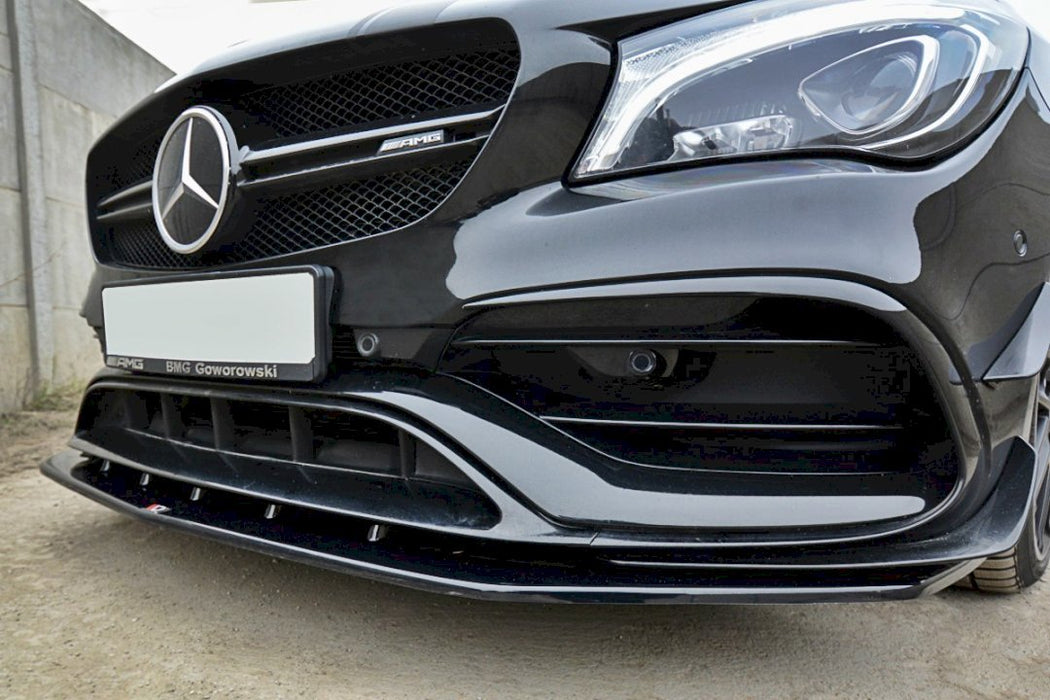 FRONT SPLITTER V.1 MERCEDES CLA 45 AMG C117 (FACELIFT) (2017-UP)