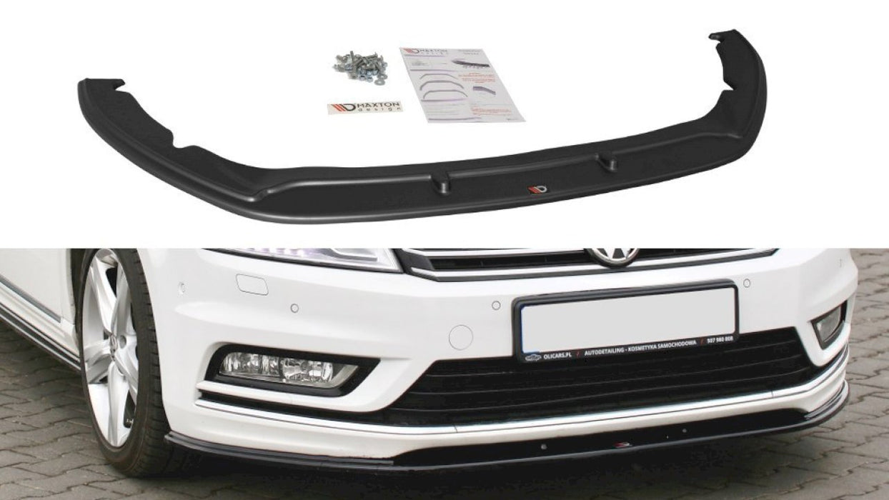 FRONT SPLITTER V.1 VW PASSAT B7 R-LINE (2010-2014)