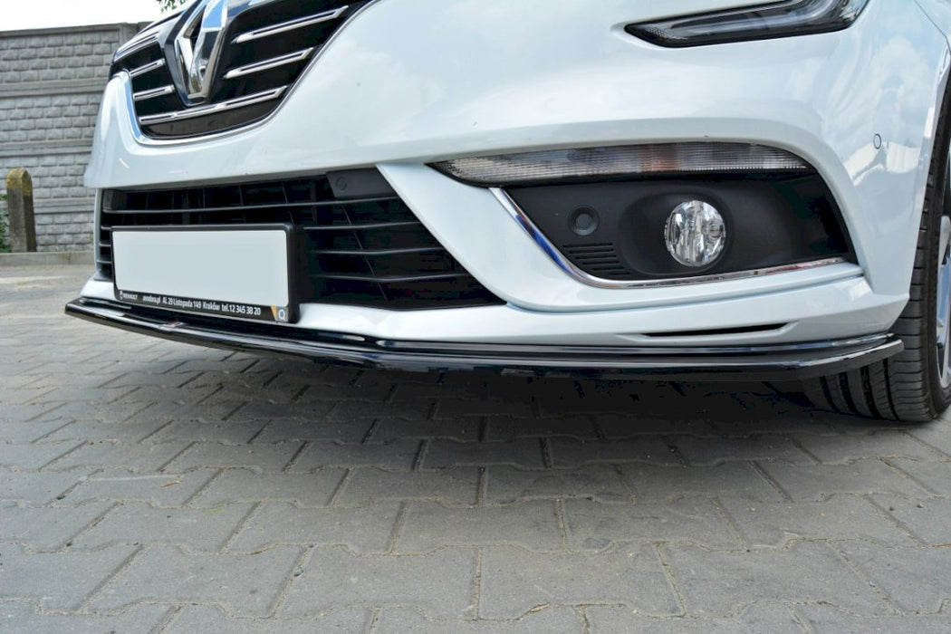 FRONT SPLITTER RENAULT MEGANE MK4 HATCHBACK (2016-UP)