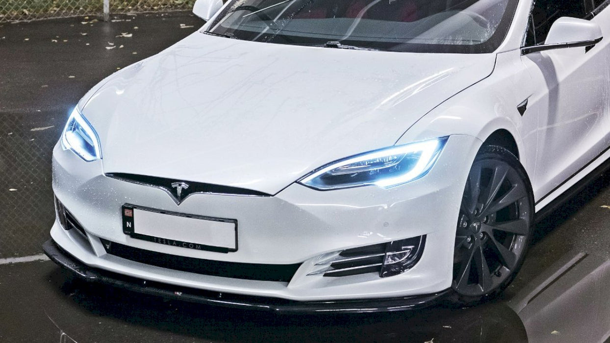 FRONT SPLITTER V.1 TESLA MODEL S FACELIFT (2016-)